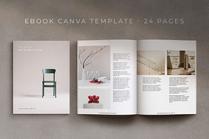 eBook/Magazine Canva Template- Washi