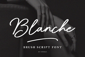 Blanche - Brush Script Font