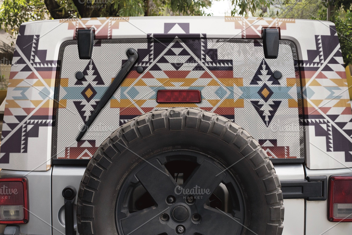 Beige Native American Pattern, a Pattern Graphic by PPEthnicDecorPattern (Photo 5 of 10)