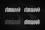 Elmwood Blackletter Display Font, a Blackletter Font by Vintage Type Company (Thumbnail 4 of 16)
