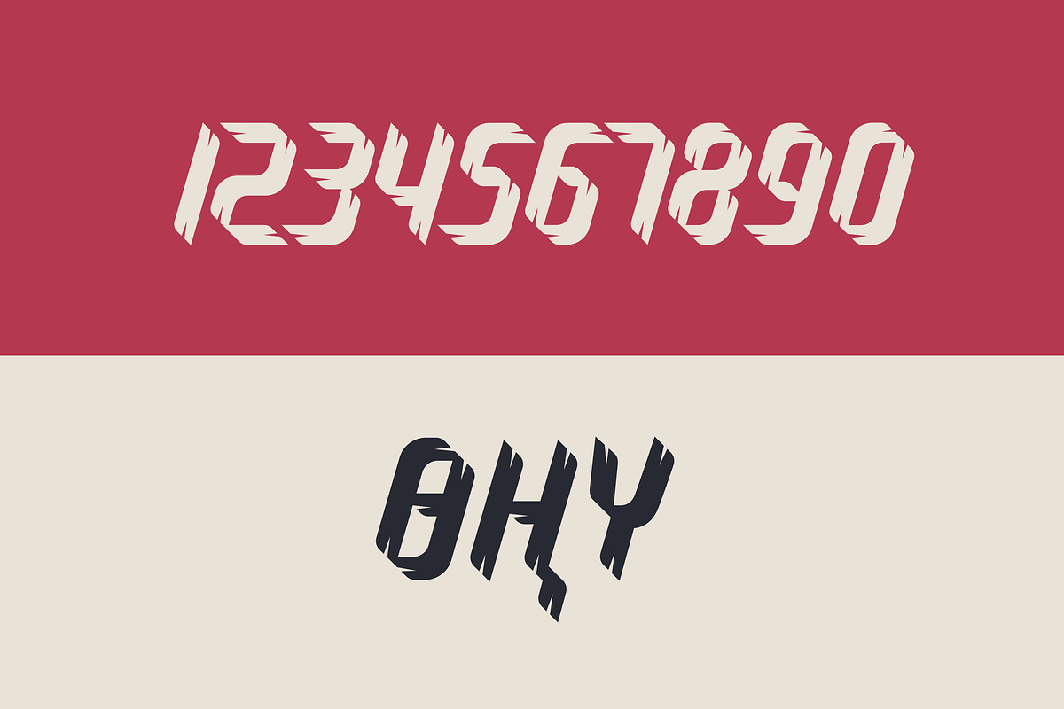 Budan - Display Font, a Font by Visio studio (Photo 6 of 12)