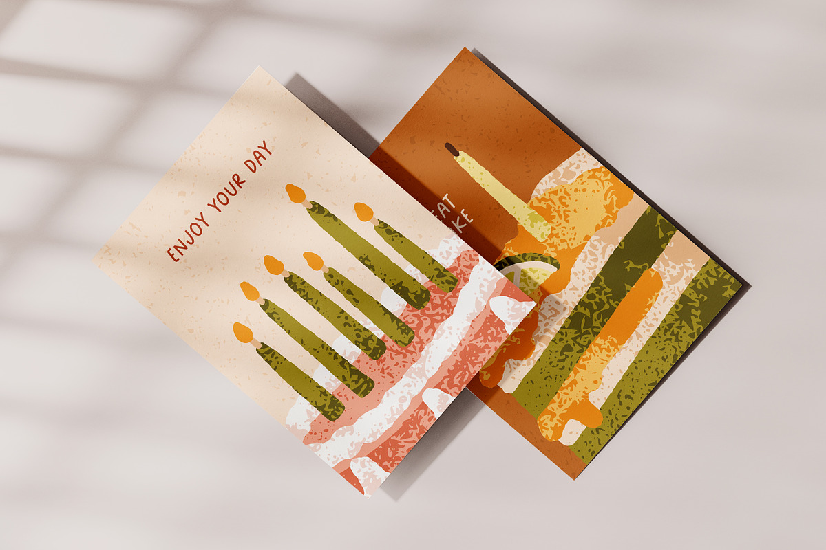 Happy Birthday greeting card designs, a Background Graphic by Good Studio (Photo 5 of 7)