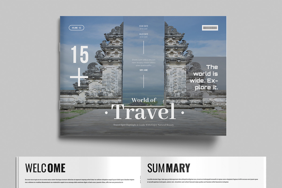 Modern Landscape Travel Magazine preview 2