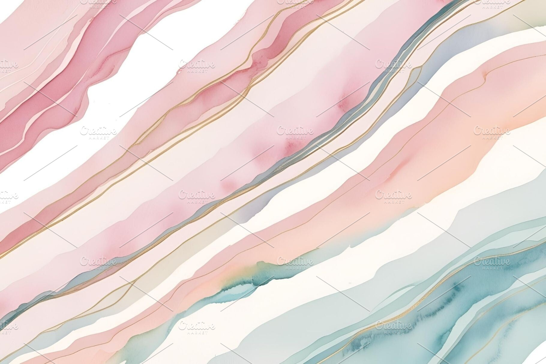 Lines colour Abstract watercolor, an Abstract Photo by ComfortQ