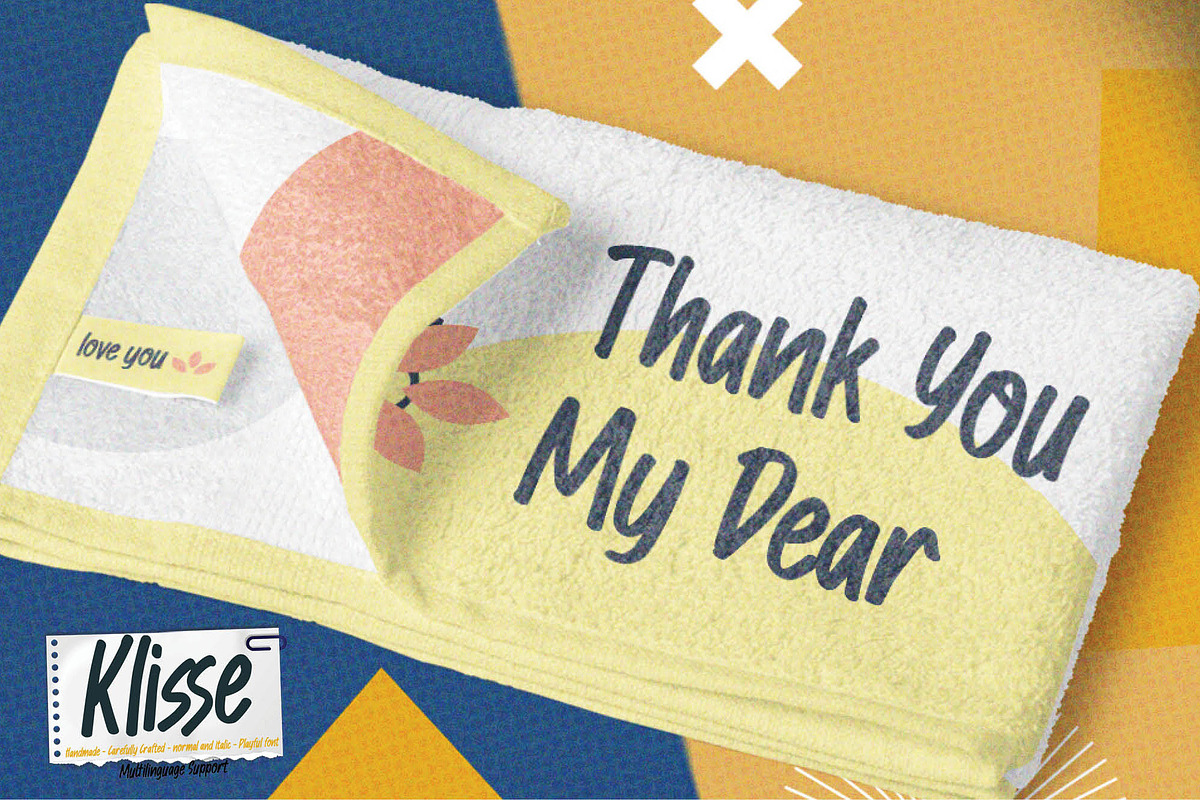 Klisse - Handmade Carefully Playful, a Font by Gassstype (Photo 8 of 8)
