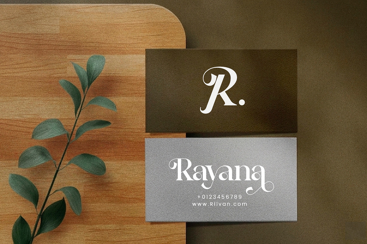 Rilvan - Modern Typface Serif, a Serif Font by AnnofaType (Photo 4 of 8)