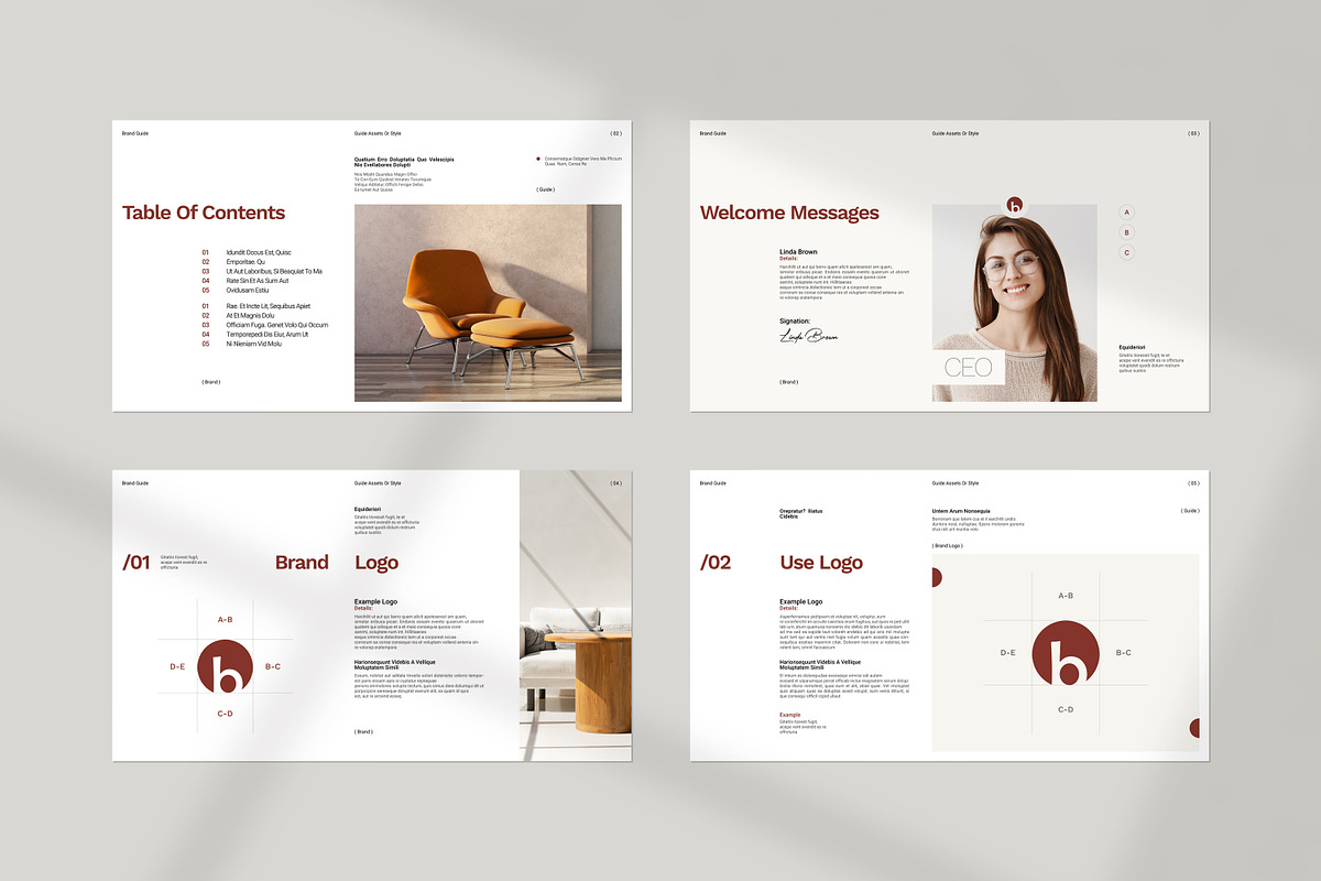 Brand Guideline Presentation, a Marketing Template by PrintIdea (Photo 2 of 5)