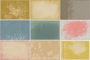 30 Vintage Halftone Overlay/BGs, a Texture Graphic by DesignWorkz (Thumbnail 4 of 5)