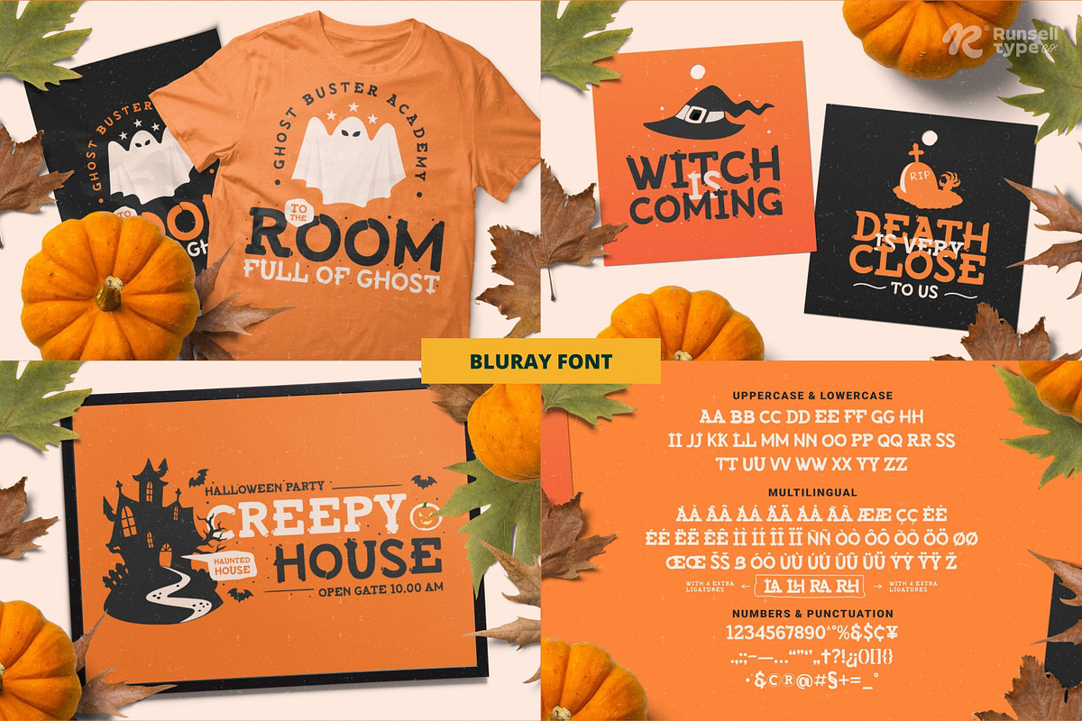 The Best Halloween Font Bundle, a Font by Runsell Studio (Photo 17 of 74)