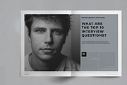 Magazine Layout Template, a Magazine Template by Boris Cupac (Thumbnail 5 of 7)