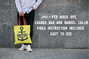 Bags Tote Mockup (OAD113 Liberty), a Merchandise Mockup by Arfis (Thumbnail 13 of 14)
