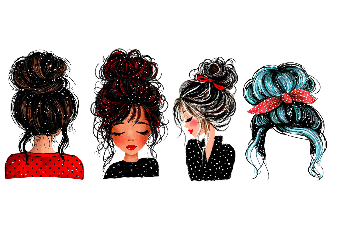 Christmas Girl clipart, an Illustration by Designworld (Photo 4 of 5)