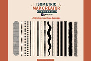 Procreate Isometric Map Creator, a Brush Add-On by PDknyStudio (Thumbnail 9 of 9)