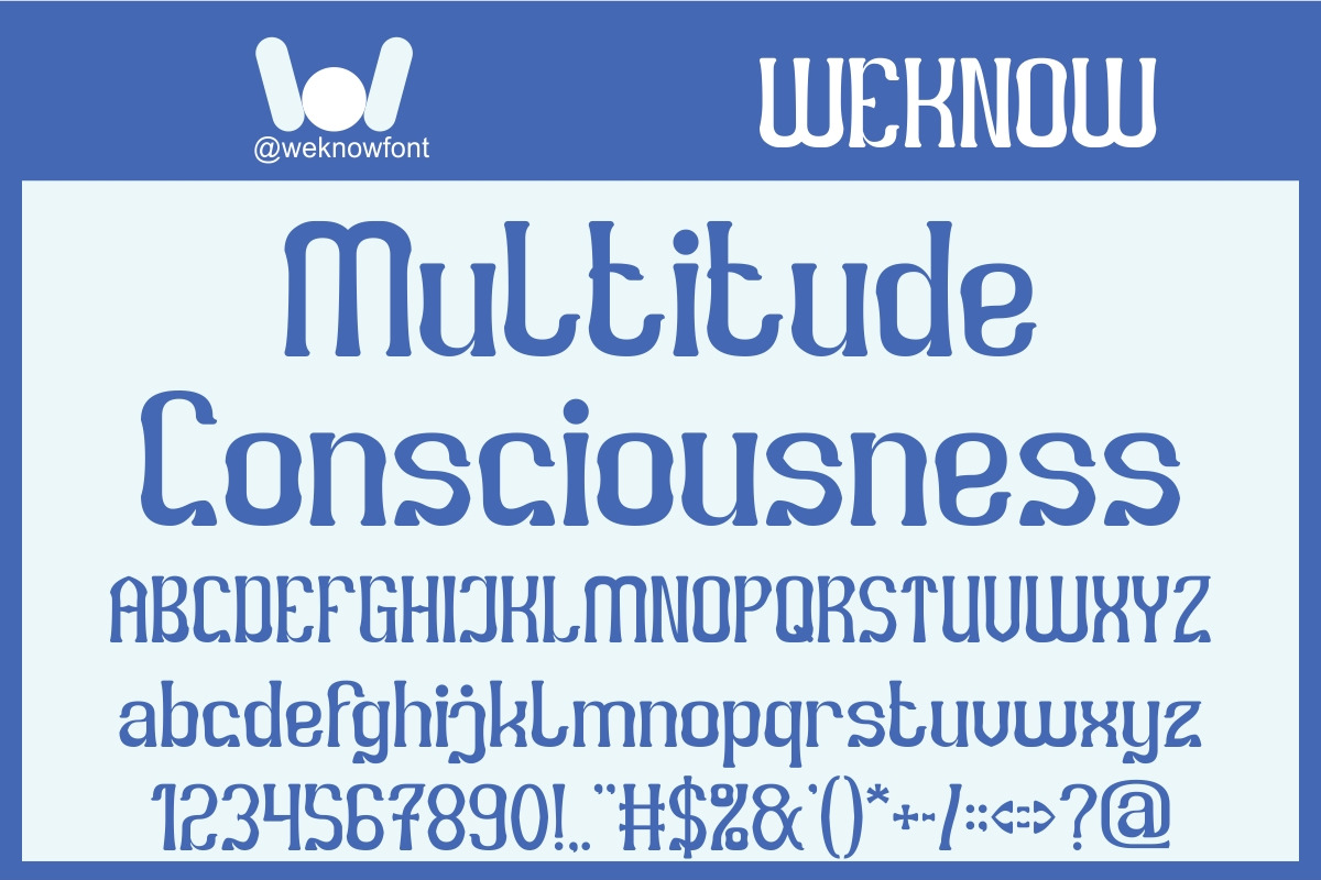 Already Know font, a Sans Serif Font by weknow (Photo 2 of 8)