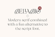 Bellabio Typeface, a Serif Font by Dora Typefoundry (Thumbnail 2 of 25)