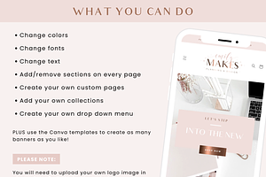 Shopify Theme Rose Gold Pink