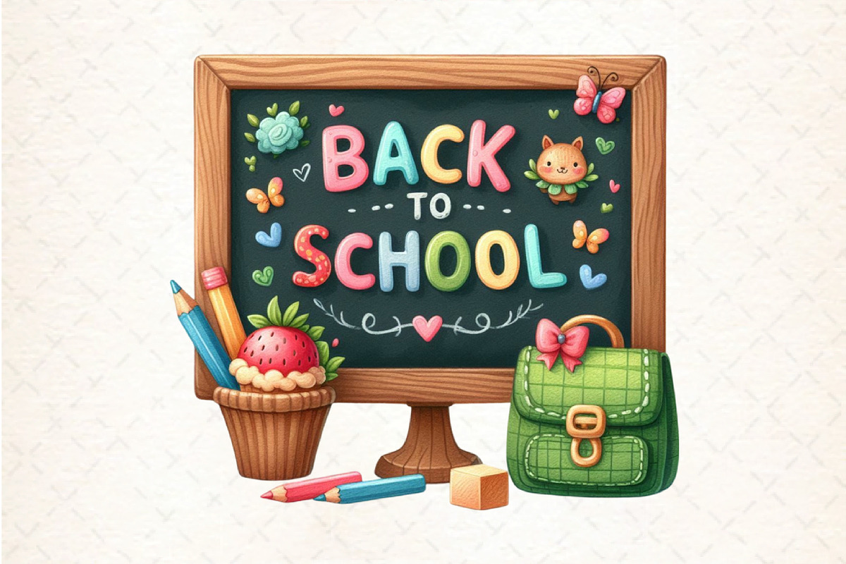 Back to School Clipart -Set, an Illustration by DreamCafeArt (Photo 2 of 5)