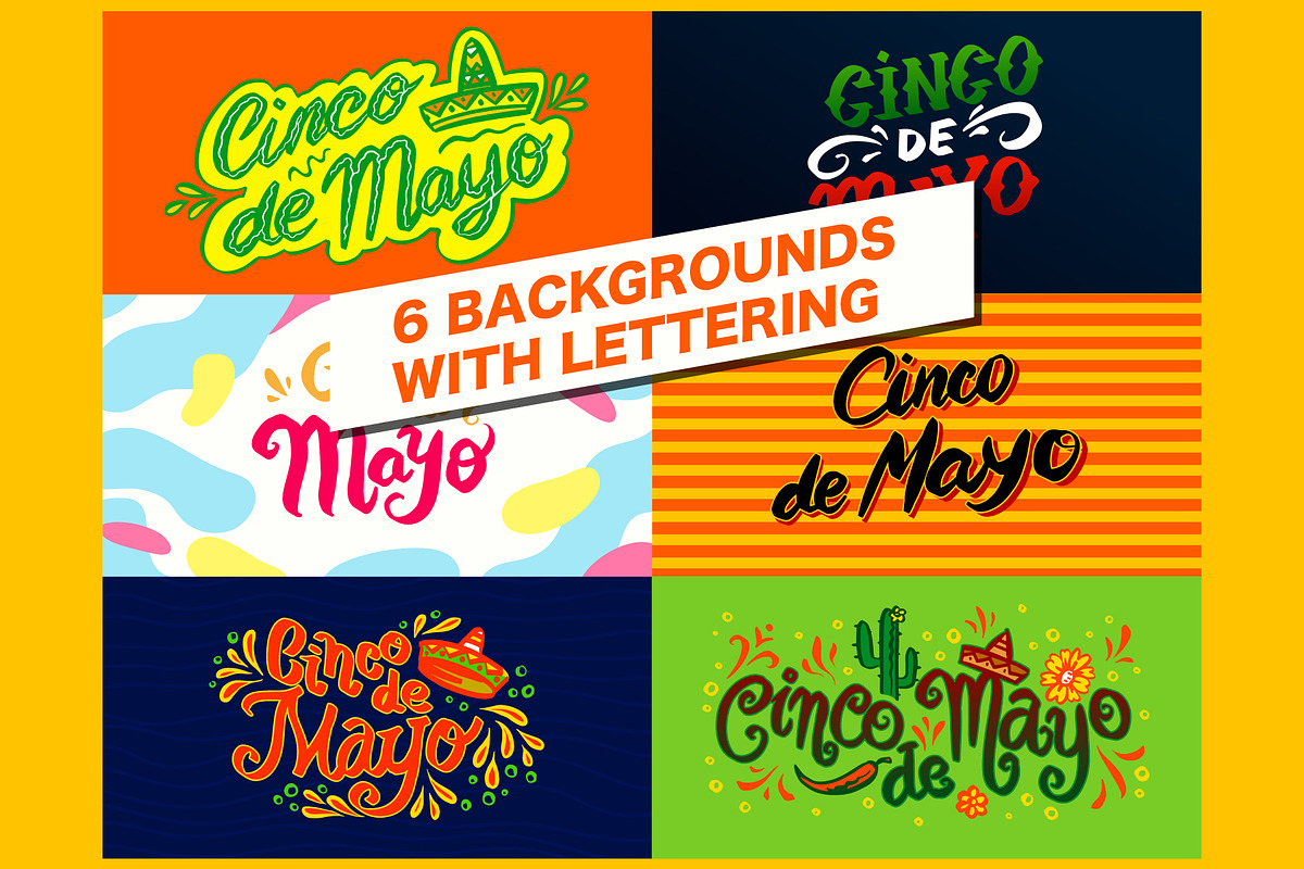 Cinco de mayo Poster, a Background Graphic by Arthur Balitskiy (Photo 1 of 7)