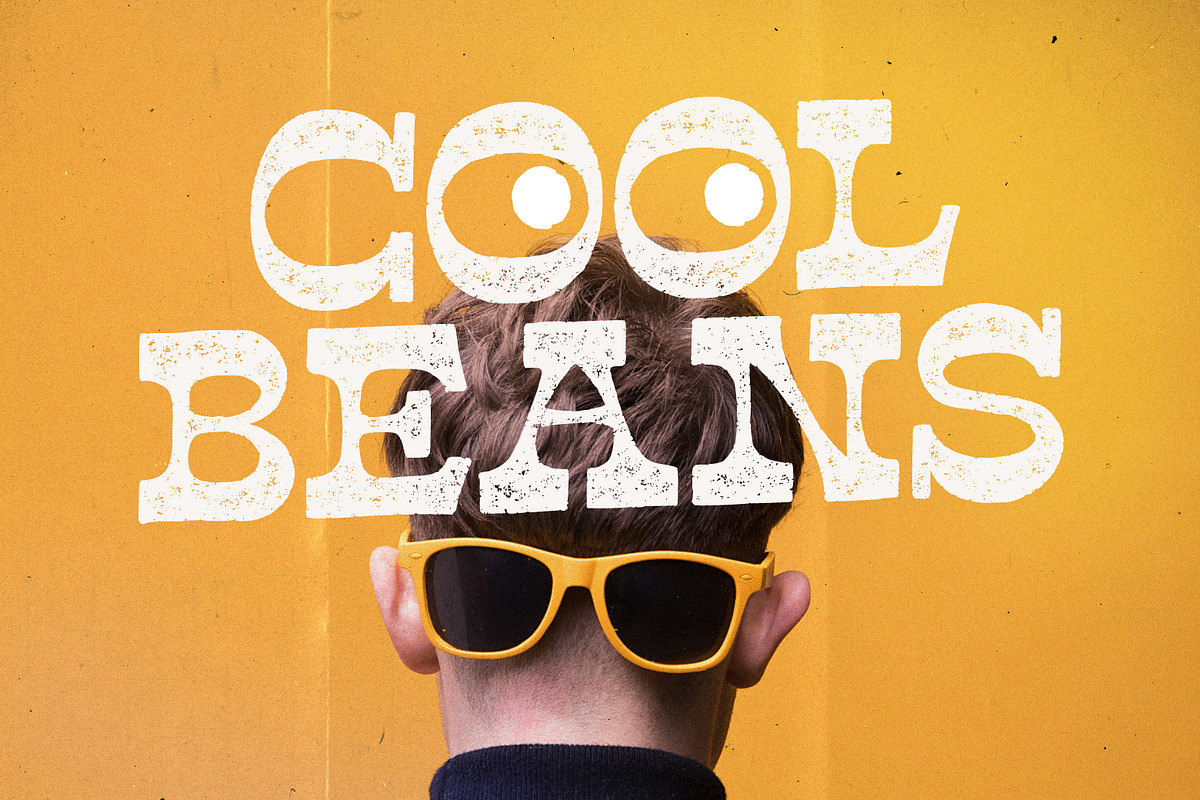 Funky Beats | Chunky Hand Drawn Font, a Serif Font by Ef Studio (Photo 2 of 10)