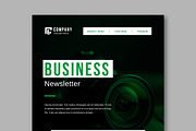 Teal Newsletter Layout For Business, an UI Kit Template by MightyDesign (Thumbnail 2 of 8)