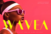 Wavea - Modern Display Sans
