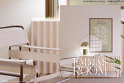 EMMAS ROOM Interior & Frame Mockup, a Household Mockup by Stykke Studio (Thumbnail 6 of 19)