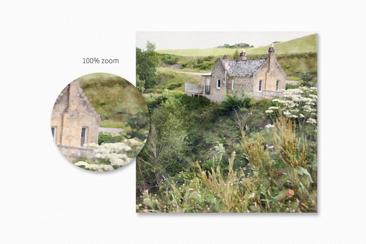 Scottish Digital Watercolors, a Texture Graphic by rileyBgraphics (Photo 8 of 8)