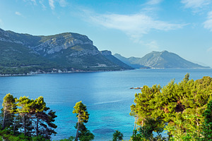 Summer  sea coastline view (Croatia), a Nature Photo by YuriyB