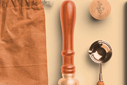 Tangerine Elegant Sealing Wax PNG, an Object Graphic by Custom Scene (Thumbnail 4 of 8)