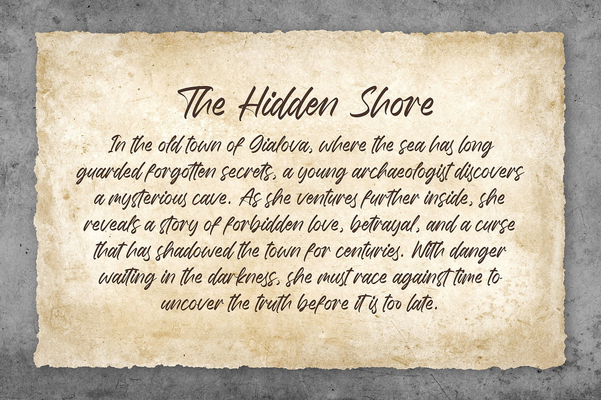 Wolenta Skyline - Lovely Script, a Handwritten Font by ErgibiStudio (Photo 9 of 10)