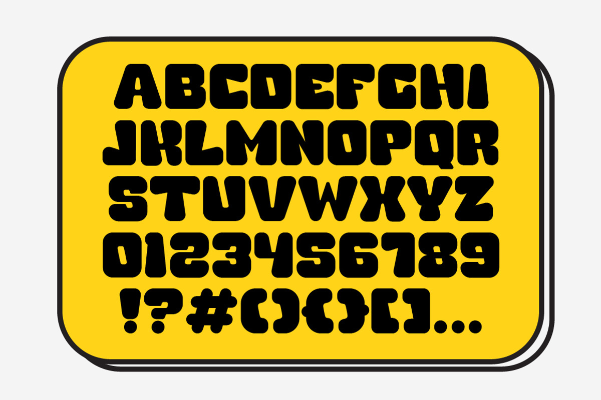 Mupen – Neubrutalism Bold, a Sans Serif Font by Typebae (Photo 6 of 7)