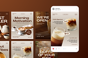 Coffeshop Instagram Post, a Social Media Template by Annora Studio (Thumbnail 3 of 6)