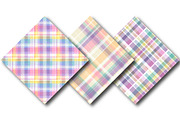 Unicorn Plaid - Seamless Pastel, a Texture Illustration by DreamPrint404 (Thumbnail 3 of 4)
