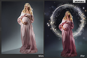 Golden Sparkling Ring Overlays, an Object Graphic by MixPixBox (Thumbnail 2 of 6)