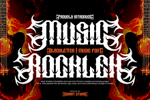 Music Rockleh - Music Font