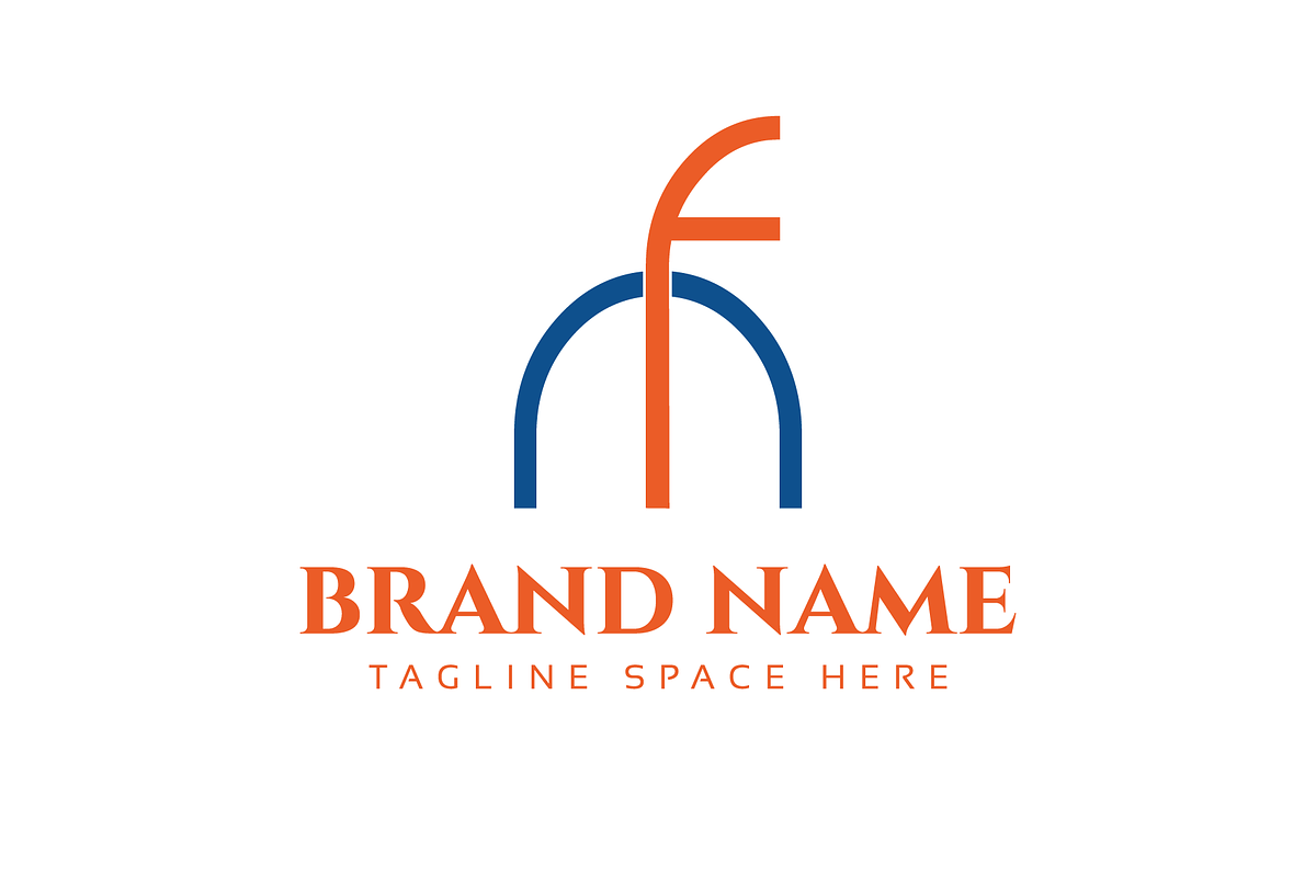 FN Logo design vector template, a Finance Illustration by RAHMAT