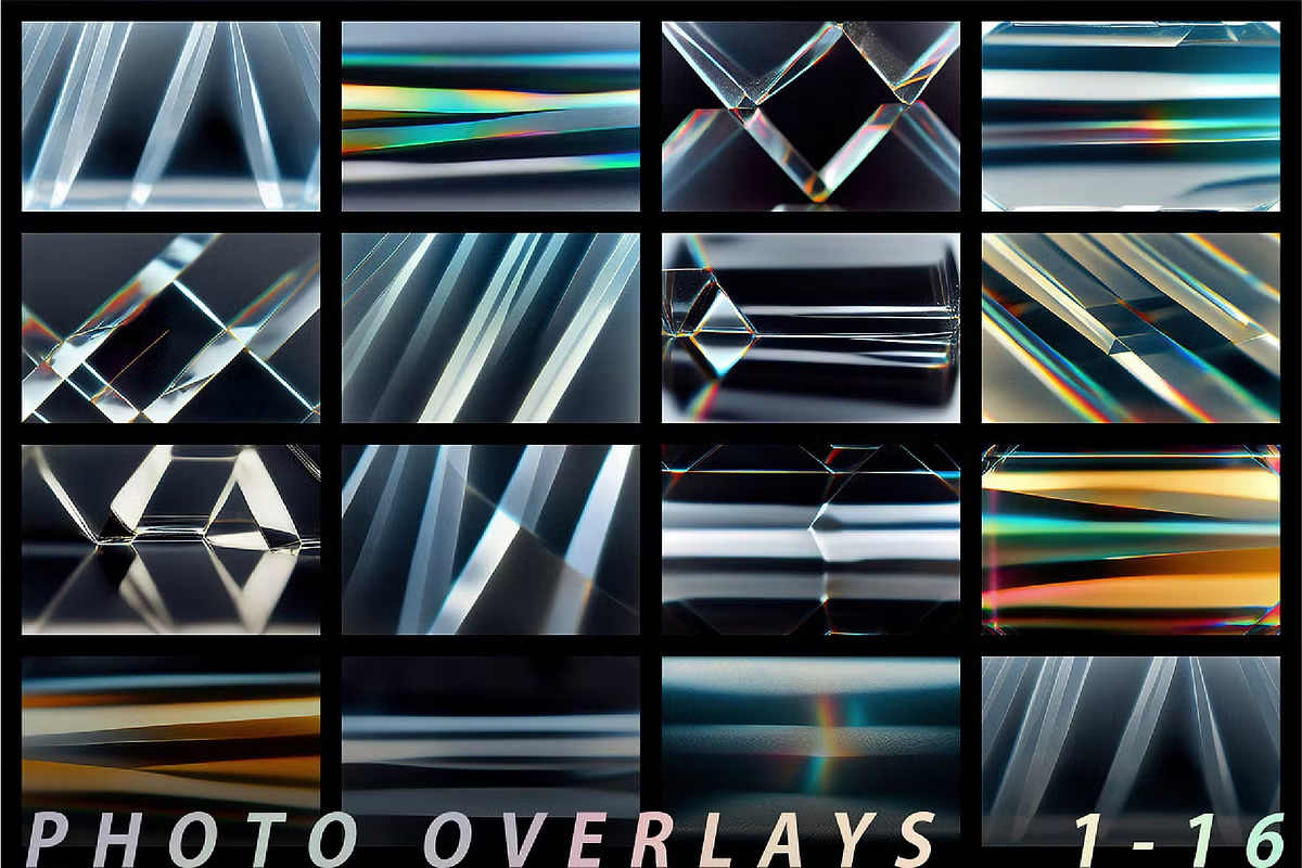 80 Glass Reflection Photo Overlays, a Texture Graphic by Chipshpow Graphics (Photo 2 of 9)
