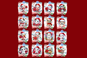 Christmas Santa Sack bundle, an Animal Illustration by ElenazlataArt (Thumbnail 7 of 10)