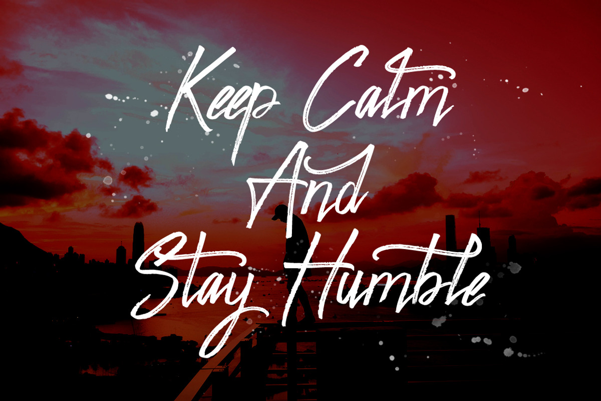 Hunter Skyfar- Dry Brush Script preview 6