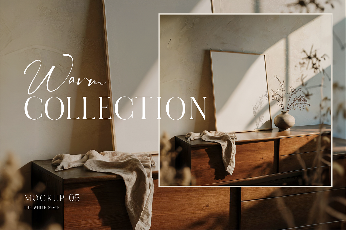 Frame Mockup Bundle - Warm & Neutral, a Household Mockup by The White Space Co. (Photo 6 of 8)