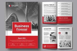 Business Proposal Template Layout, a Templates & Theme by MightyDesign