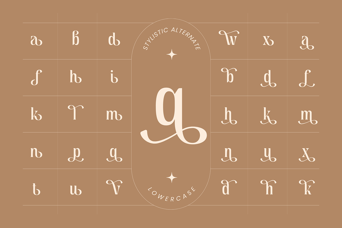 Astella Luxury - Branding Logo Font, a Serif Font by Nirmana Visual (Photo 2 of 16)