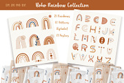 Boho Rainbow Bundle Collection., a Decorative Illustration by DearLetters (Thumbnail 1 of 10)