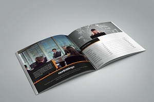 Hot! Square Business Brochure