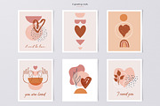 Boho Valentine's day, a Decorative Illustration by Marish (Thumbnail 3 of 9)