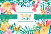 Tropical escape, an Illustration by Charushella (Thumbnail 1 of 6)