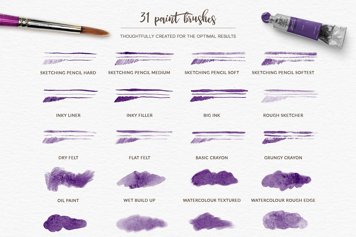 Brushes, Stamps & Texture Toolbox, a Brush Add-On by Pretty Little Lines (Photo 10 of 21)