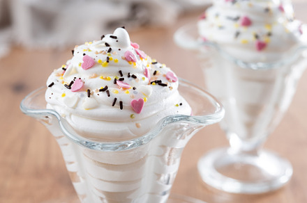 Whipped Cream Delight with Sprinkles