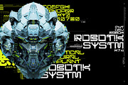 Robotik Systm, a Sans Serif Font by Hydro74 (Thumbnail 4 of 4)