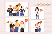 Autism Awareness Day Clipart, a Person Illustration by YuskinKot (Thumbnail 4 of 12)